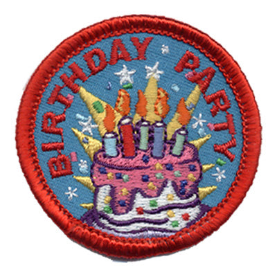 12 Pieces-Birthday Party Patch-Free shipping