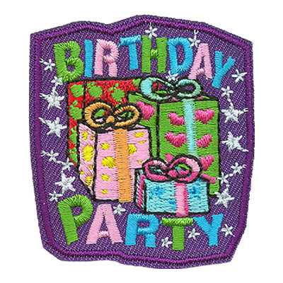 12 Pieces-Birthday Party Patch-Free shipping