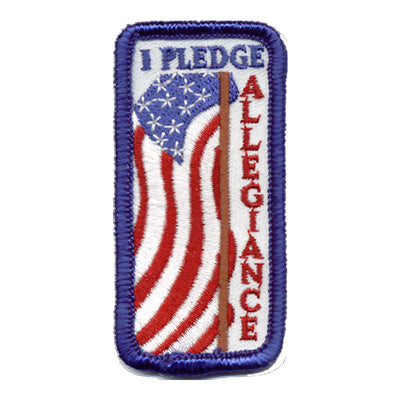 I Pledge Allegiance Patch