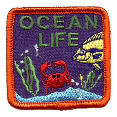 12 Pieces - Ocean Life Patch - Free Shipping