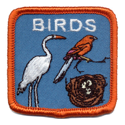 12 Pieces - Birds Patch - Free Shipping