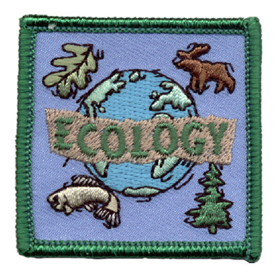 12 Pieces-Ecology (Fish Deer Tree) Patch-Free shipping
