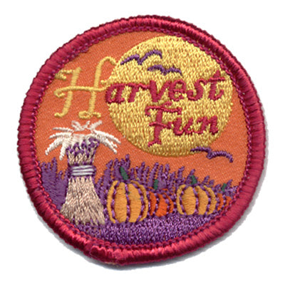 12 Pieces-Harvest Fun Patch-Free shipping