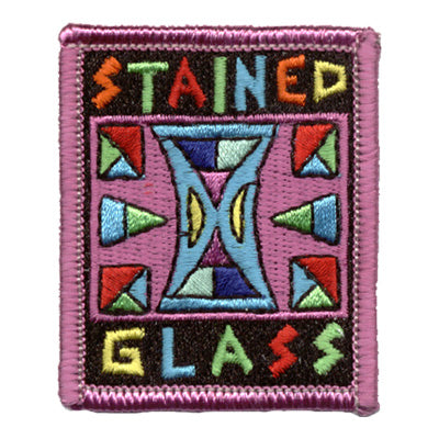 12 Pieces-Stained Glass Patch-Free shipping