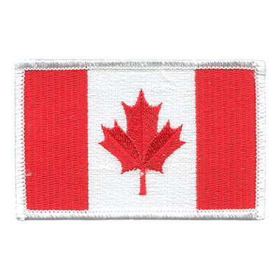 12 Pieces-Canadian Flag 3.5 X 2.25-Free shipping