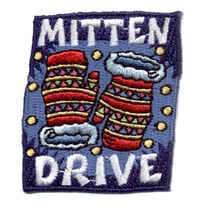 12 Pieces-Mitten Drive Patch-Free shipping