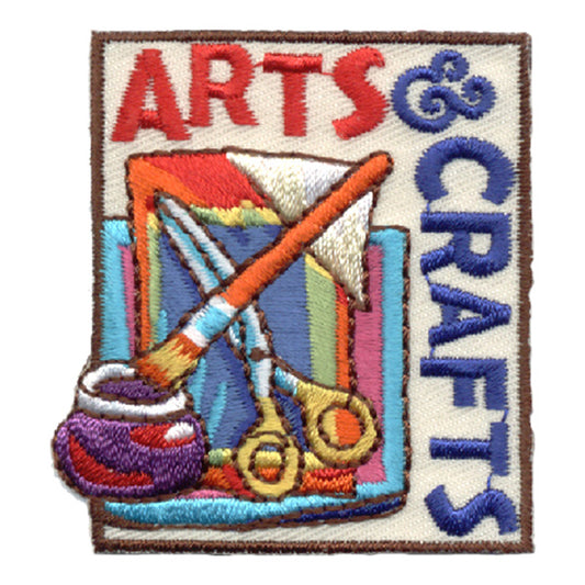 12 Pieces Arts & Crafts (Scissors) Patch - Free Shipping