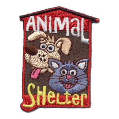 12 Pieces - Animal Shelter Patch - Free Shipping