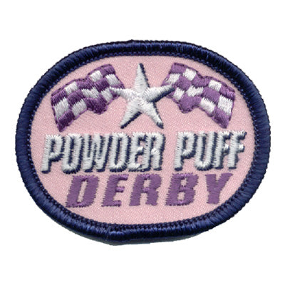 12 Pieces-Powder Puff Derby Patch-Free shipping