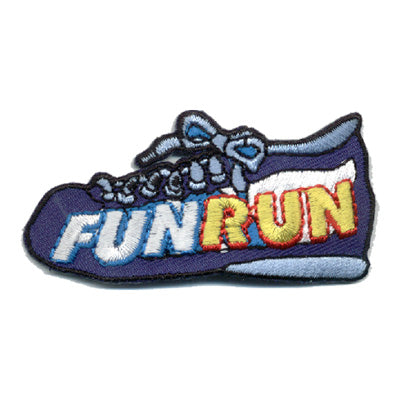 12 Pieces-Fun Run - Blue Shoe Patch-Free shipping