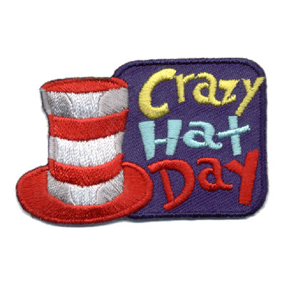 Crazy Hat Day Patch