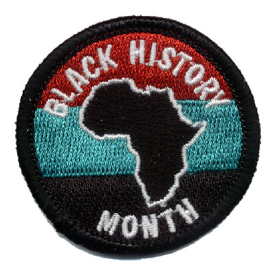 12 Pieces-Black History Month Patch-Free shipping