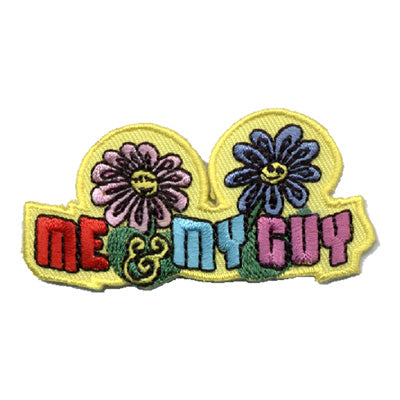 12 Pieces-Me & My Guy (Flowers) Patch-Free shipping
