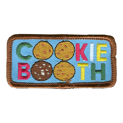 12 Pieces-Cookie Booth Patch-Free shipping