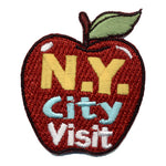 12 Pieces-N.Y. City Visit Patch-Free shipping