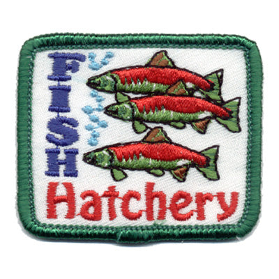 12 Pieces - Fish Hatchery Patch - Free Shipping