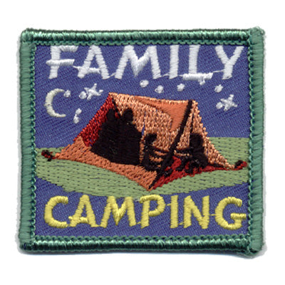 12 Pieces-Family Camping Patch-Free shipping