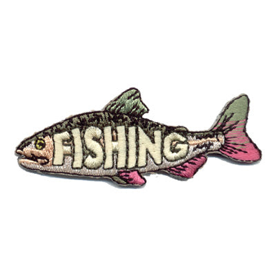 12 Pieces-Fishing (Laser Cut Fish) Patch-Free shipping