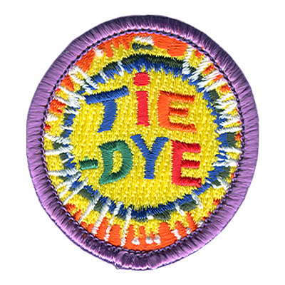 Tie-Dye Circle Patch