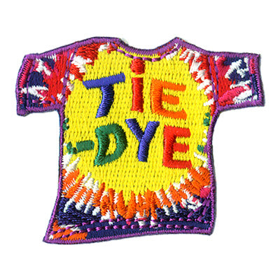 12 Pieces-Tie-Dye (T-Shirt) Patch-Free Shipping