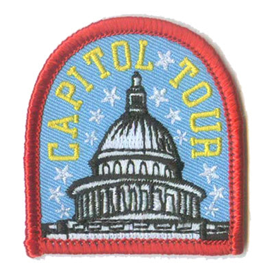 12 Pieces-Capitol Tour (Dome) Patch-Free shipping