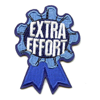 12 Pieces-Extra Effort (Ribbon) Patch-Free shipping