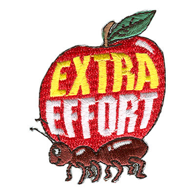 12 Pieces-Extra Effort Patch-Free shipping