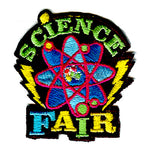12 Pieces-Science Fair Patch-Free shipping