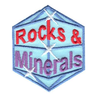 Rocks & Minerals Patch