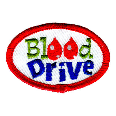 12 Pieces-Blood Drive Patch-Free shipping