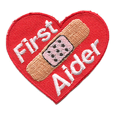 First Aider (Heart) Patch