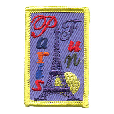 12 Pieces-Paris Fun Patch-Free shipping