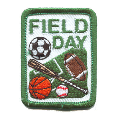 12 Pieces-Field Day Patch-Free shipping