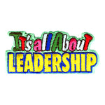 12 Pieces-It's All About Leaders Patch-Free shipping