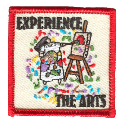 12 Pieces-Experience The Arts Patch-Free shipping