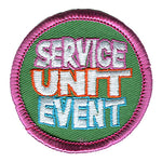 12 Pieces-Service Unit Event Patch-Free shipping