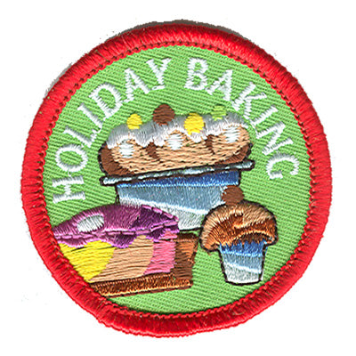 12 Pieces-Holiday Baking Patch-Free shipping