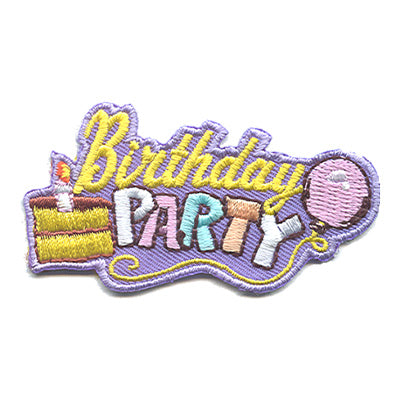 Birthday Party Patch