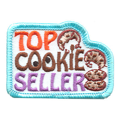 12 Pieces-Top Cookie Seller Patch-Free shipping