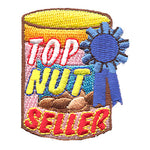 12 Pieces-Top Nut Seller Patch-Free shipping