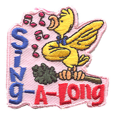 12 Pieces-Sing-A-Long Patch-Free shipping