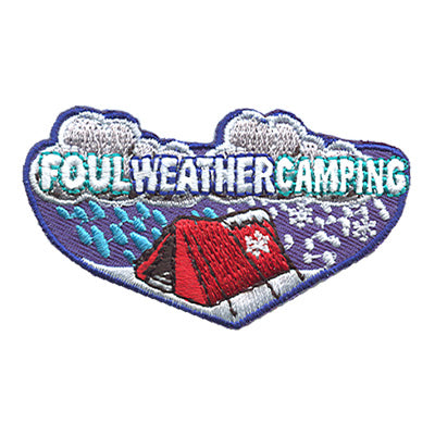 Foul Weather Camping Patch
