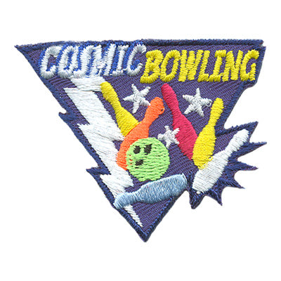 12 Pieces-Cosmic Bowling Patch-Free shipping