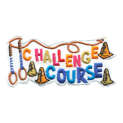 12 Pieces-Challenge Course Patch-Free shipping