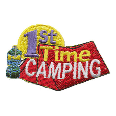 First Time Camping Patch