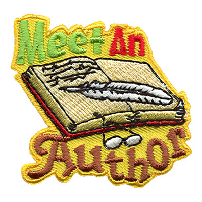 Meet An Author Patch