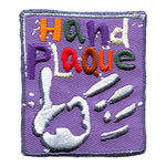 12 Pieces-Hand Plaque Patch-Free shipping