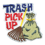 12 Pieces-Trash Pick Up Patch-Free shipping