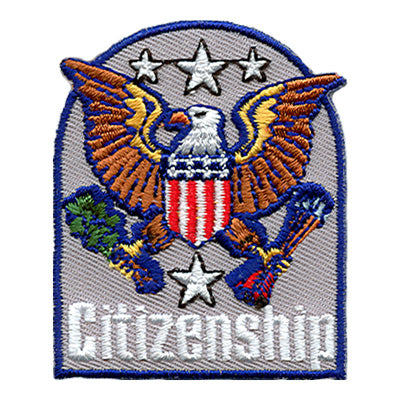 12 Pieces-Citizenship Patch-Free shipping