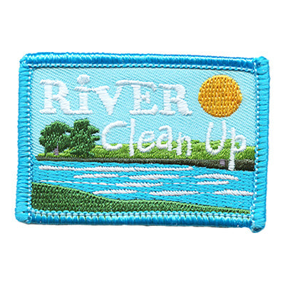 12 Pieces-River Clean Up Patch-Free shipping